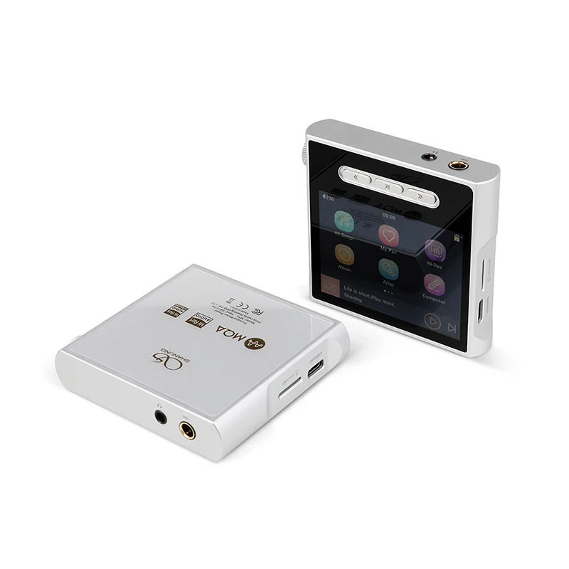 SHANLING M1s Portable Music Player Bluetooth ESS ES9038Q2M DAC MQA 2*RT6863 Amp 3.5mm&4.4mm Outputs x2000 platform 245mW 32 ohm