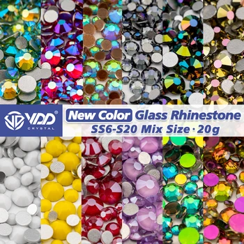 Mix Size High Quality Glass Rhinestone Crystals 1