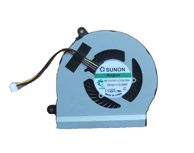 Новый оригинальный ноутбук CPU охлаждающий вентилятор для ASUS VivoPC VM62N VC62B вентилятор MF75070V1-C250-S9A DC5V 2,25 W
