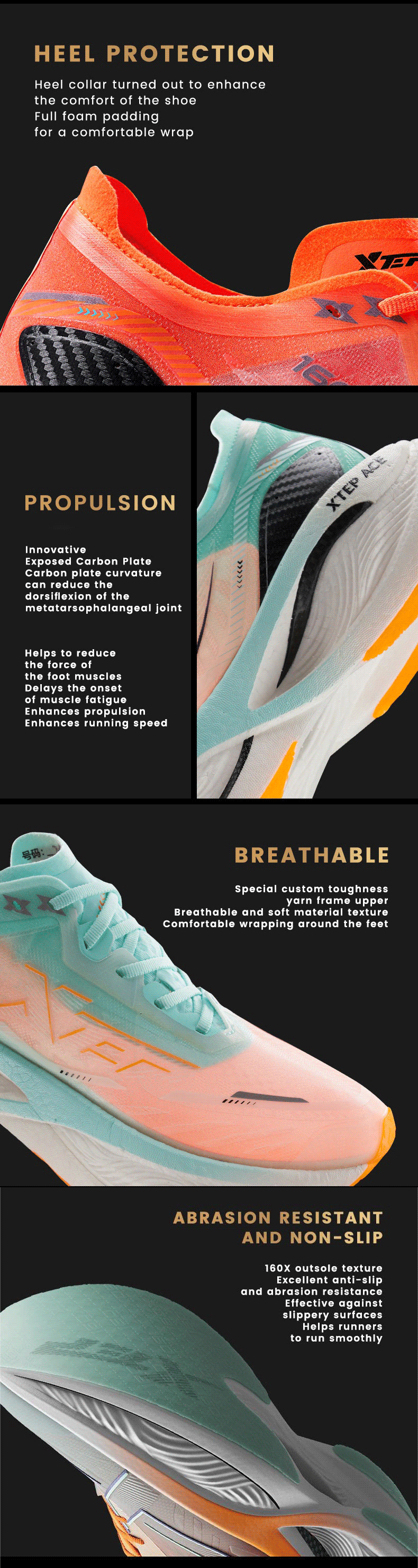 Xtep 160X 3.0 Pro Men's Running Shoes