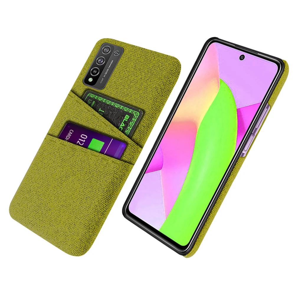10X Lite для Huawei Honor 10X Lite чехол Honor 10 Lite Fundas для Huawei HonorX10 10 X Lite тканевый двойной чехол для карт Honor 10 Lite