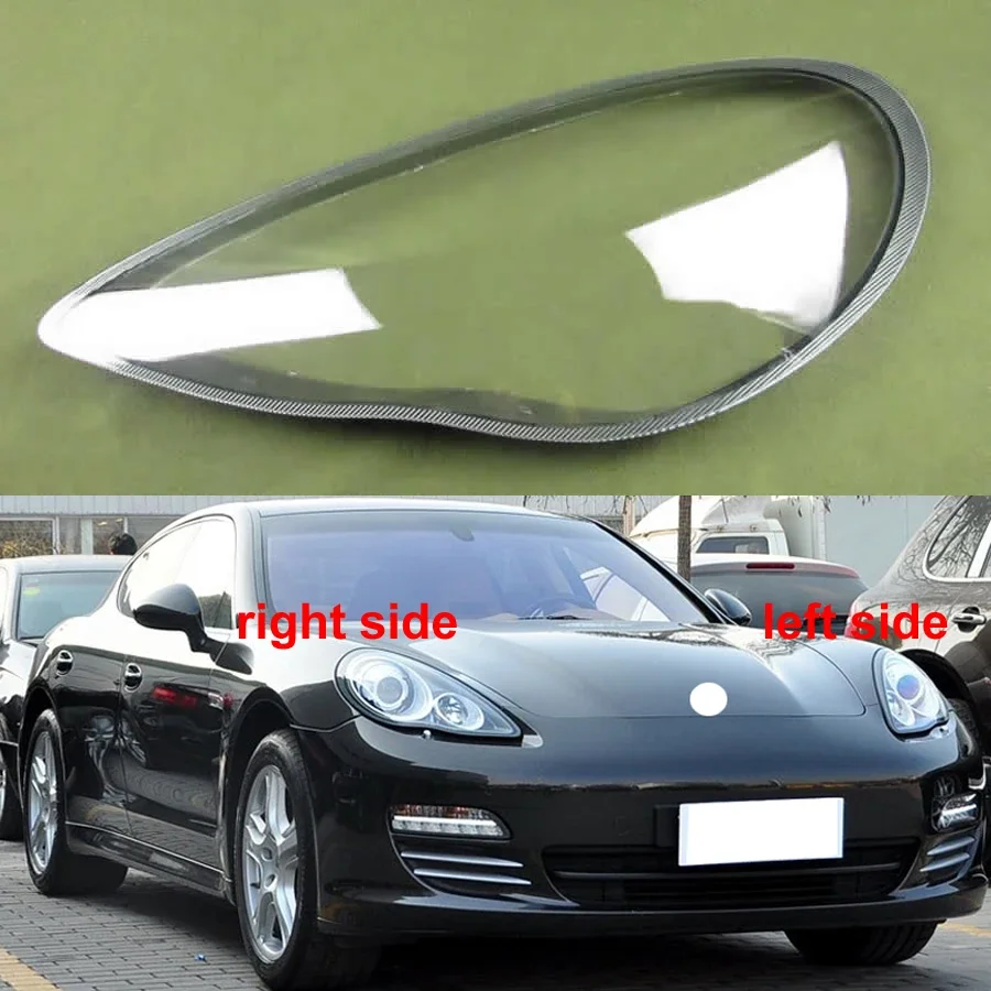 Couvercle de phare avant de voiture pour Porsche panamera 20112012 2013,  couvercle de phare avant, coque de lentille en verre - AliExpress