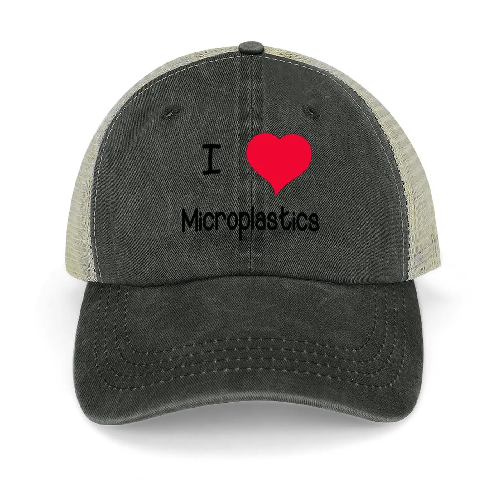 

I LOVE MICROPLASTICS Classic Cowboy Hat summer hat sun hat Men's Luxury Women's