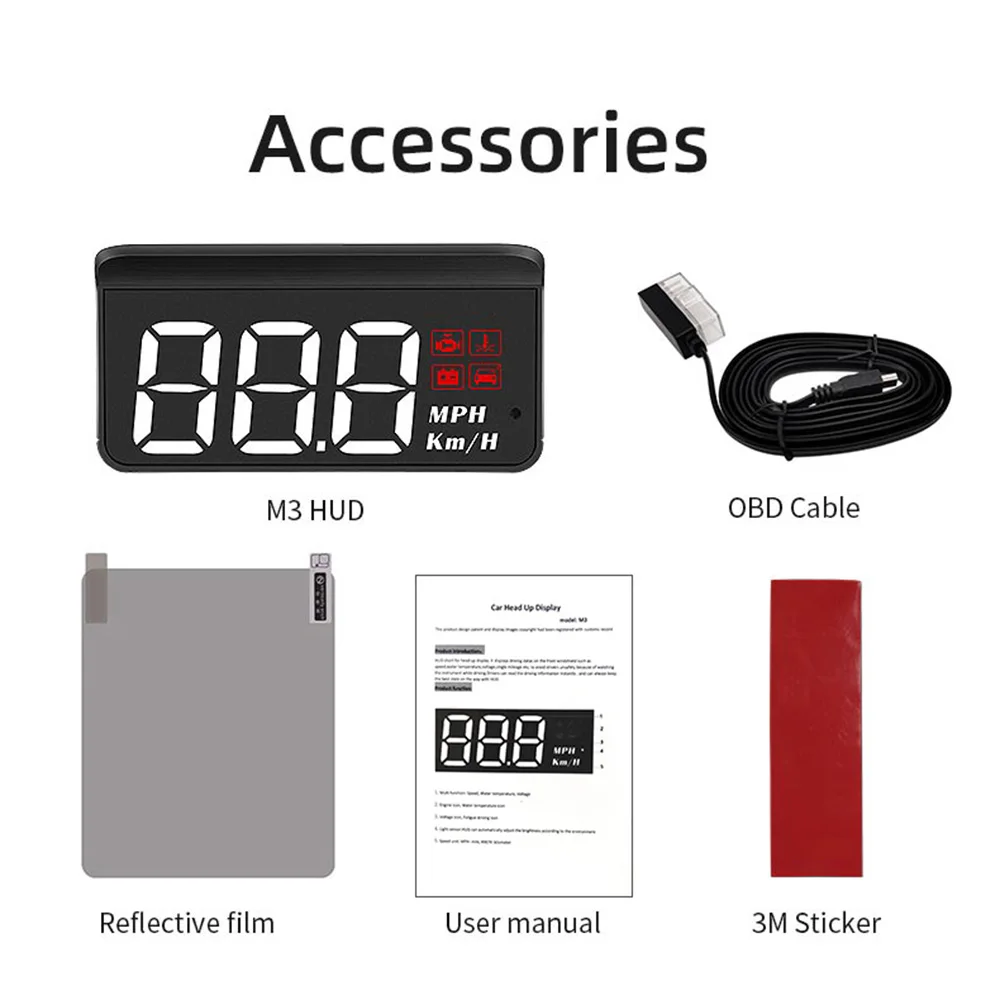      , M3 OBD2 HUD ڵ ׼, ڵ   ÷, ڵ ǰ