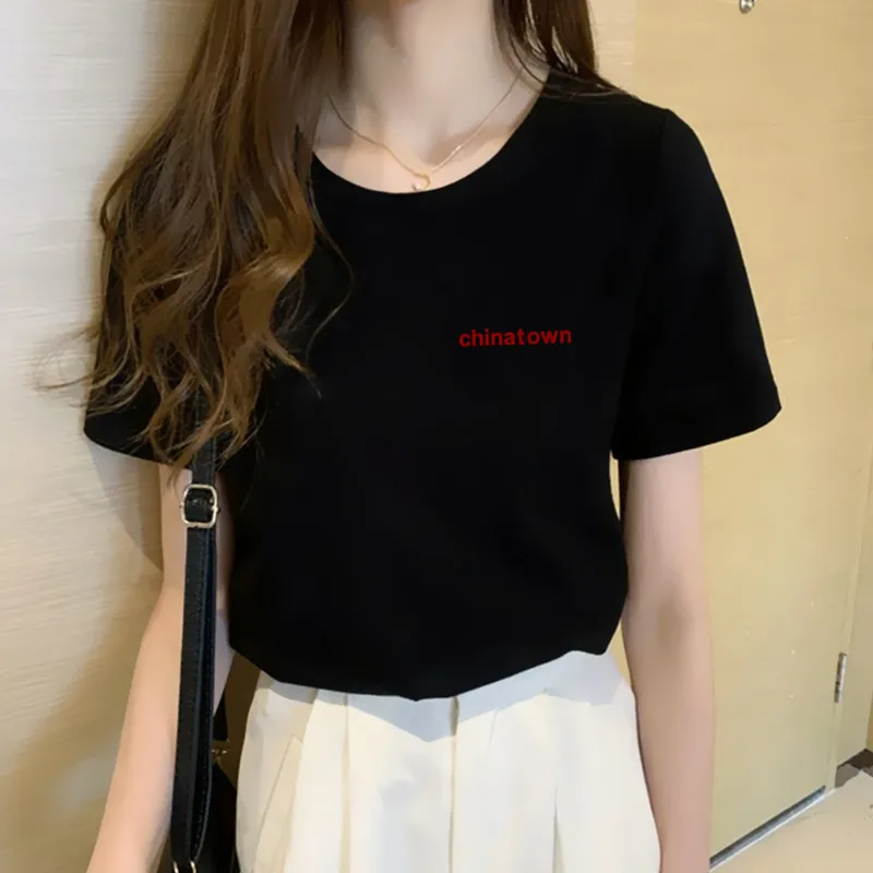 

2023 new women T-shirts, pure cotton fashionable women clothes