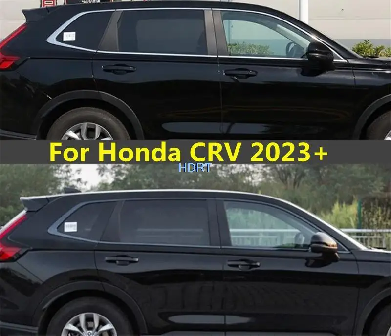 For Honda CR V CRV 2023 2024 Car Styling Accessories Window Trim Strip