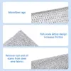 10Pcs Wire Dishwashing Rags, Double-Layer Steel Wire Cleaning Cloth, Non-Scratch Steel Wool Scrubber Cleaning Pads for Kitchen 4