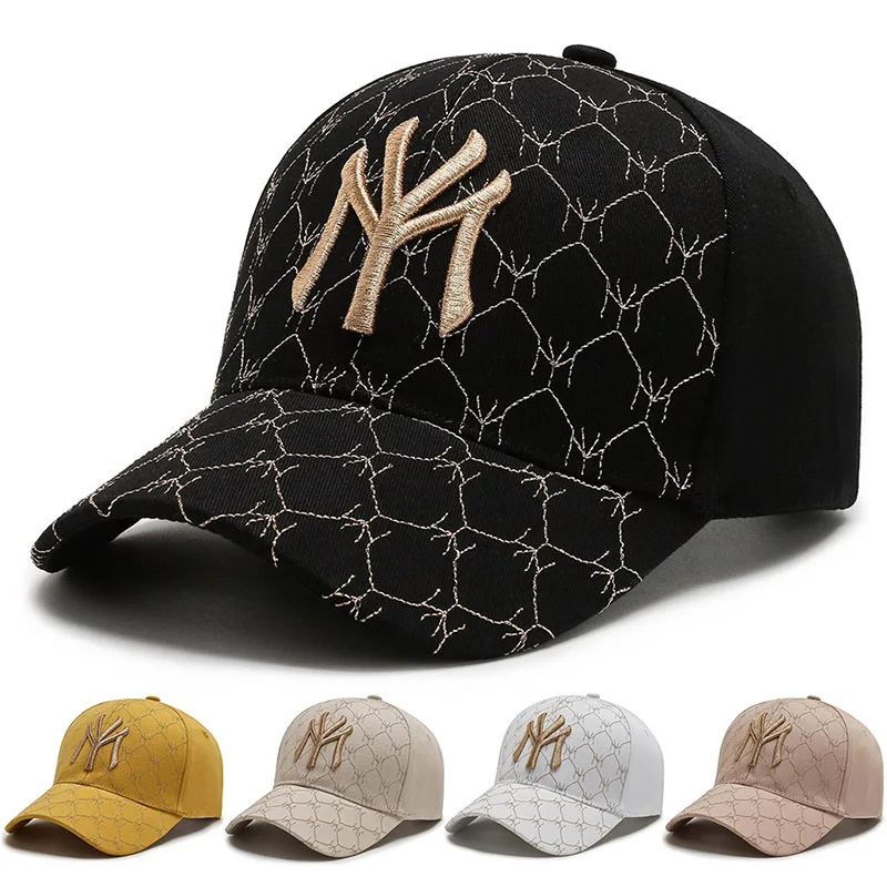 Gorra de béisbol MY bordada para hombre y mujer, visera deportiva para exteriores, ajustable, transpirable, Snapback, Hip Hop