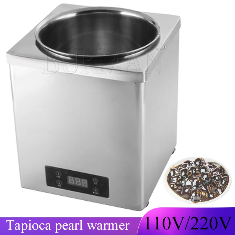 3L/7L Tapioca Pearl Warmer Machine Boba Insulation Pot Per Milk Tea Shop Fornello Scaldavivande In Acciaio Inossidabile
