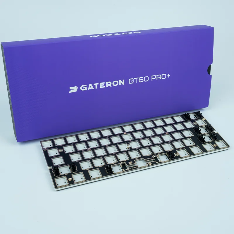 GATERON GT60 PRO+ Magnetic Keyboard PCB for 60% Layout, Magnetic