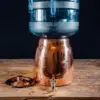 r Dispenser | 100% Pure Copper, Heavy Gauge, Hand Hammered | 2+ Gallons Capacity, Holds 2 - 5 Gallon 2