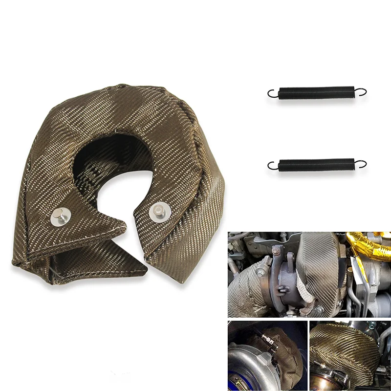 Copertura Termica Per Turbo - Scudo Termico In Fibra Di Vetro Per Turbocompressori T3/T4, Resistente Fino A 1000&deg;C