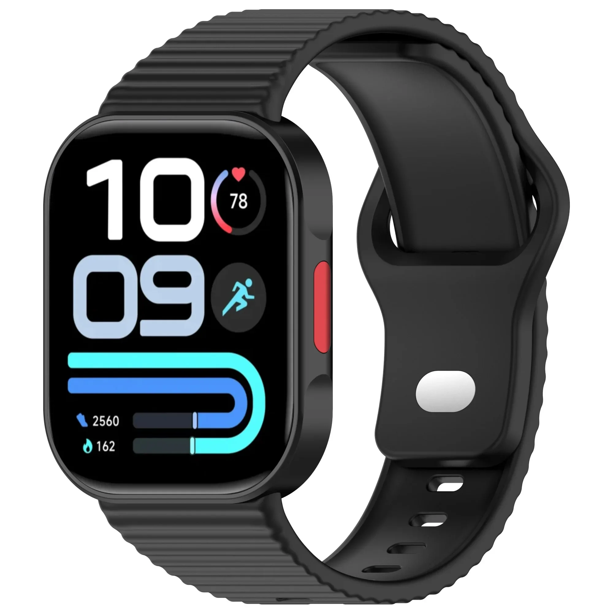 Premium Silicone Sport Strap - Comfortable Bracelet Band for Smartwatches
