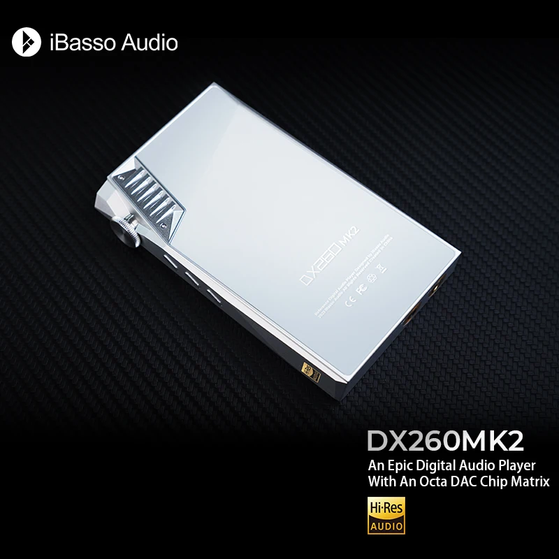 iBasso DX260MK2 무손실 음악 플레이어 MOD 연삭기 버전 안드로이드 HIFI MP3 휴대용 미디어 플레이어