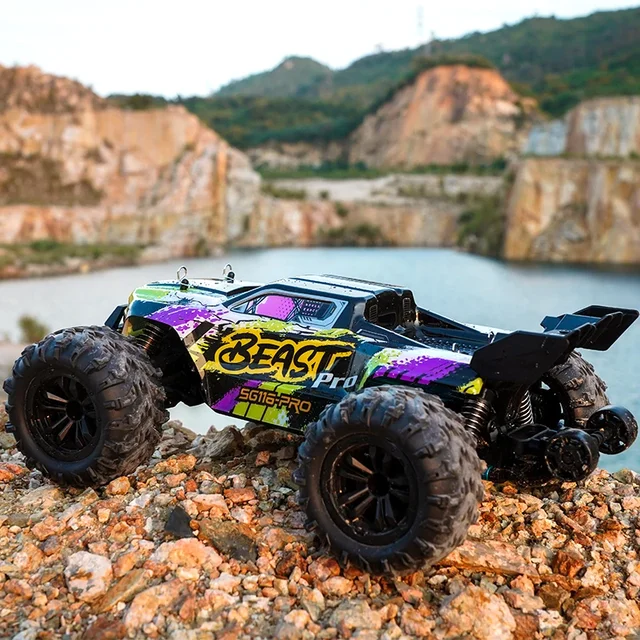 SG116PRO/MAX Remote Control Car 1:1680KM/H Brushless Remote Control Car Four-Wheel Drive Professional Racing Off-road Drift Car 4