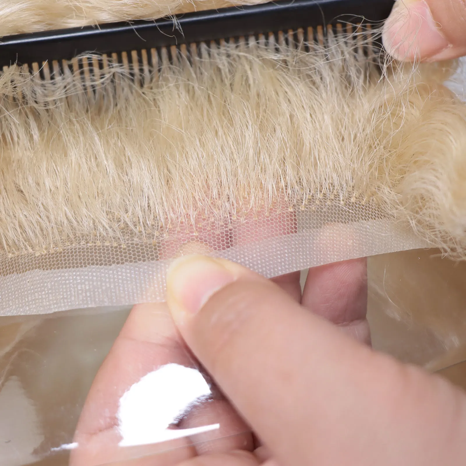 Рисунок 4 - #613 телефон светлый 8 мм кудрявые