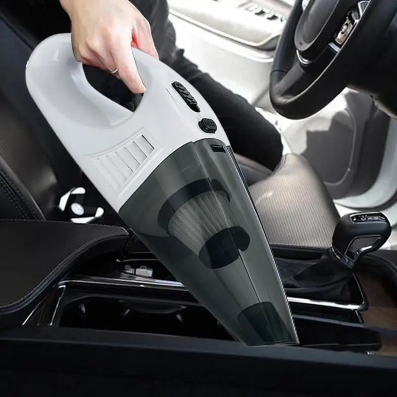 6000pa Car Vacuum Cleaner High Power Rechargeable Mini Dust Cleaner  Handheld Auto Portable Vacuum Car Interior