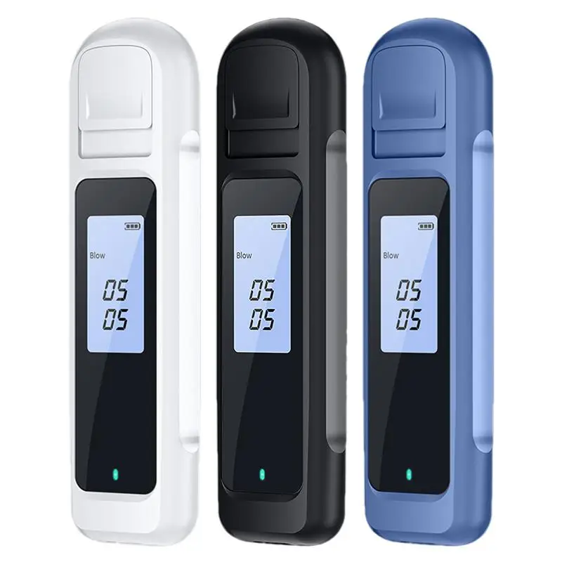 

New Portable Breathalyzer Non-Contact Breath Tester Highly Sensitive And Accurate Tester With Digital Screen USB Rechargeable