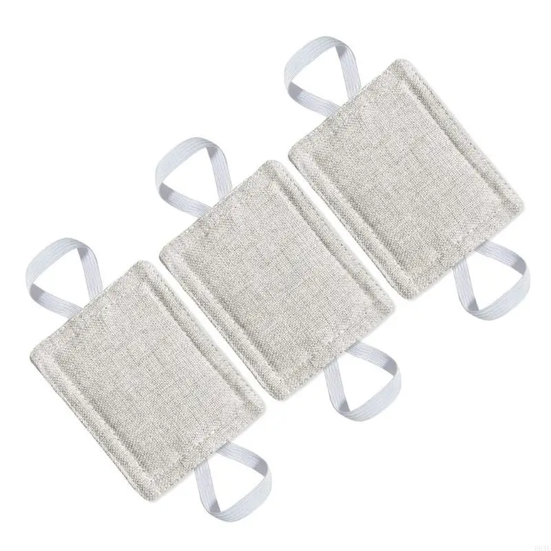 Pack of 3pcs Quiet Door Silencers Cushions for Baby Safety and Noise Reduction