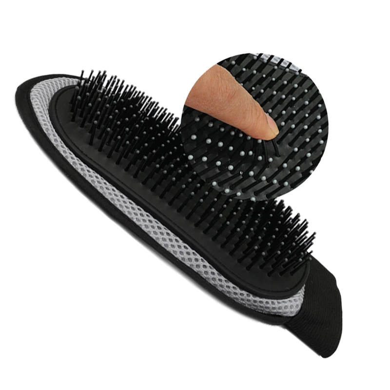 Pet bath massage cat gloves cat Dog Hair Removal Cat Supplies Comb Hair Removal Brush Rubber Sticky Gloves