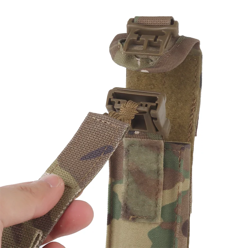 Schnellverschluss-Tourniquet-Träger, MOLLE-Montage, feldbereit, medizinische Tasche für Überlebensausrüstung, Chest Rig, Jagdzubehör – Detail 10