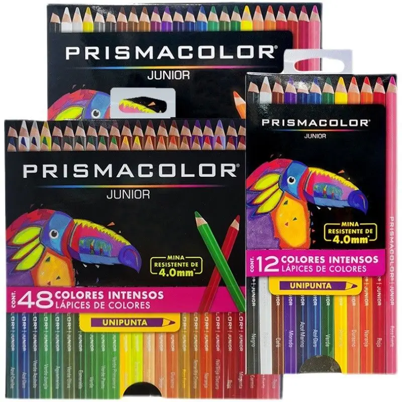 Prismacolor 12/24/36/48 Colori Set Di Matite Colorate Oleose Matite Colorate In Legno Per Disegnare Schizzi Materiale Artistico Per Studenti Scolastic