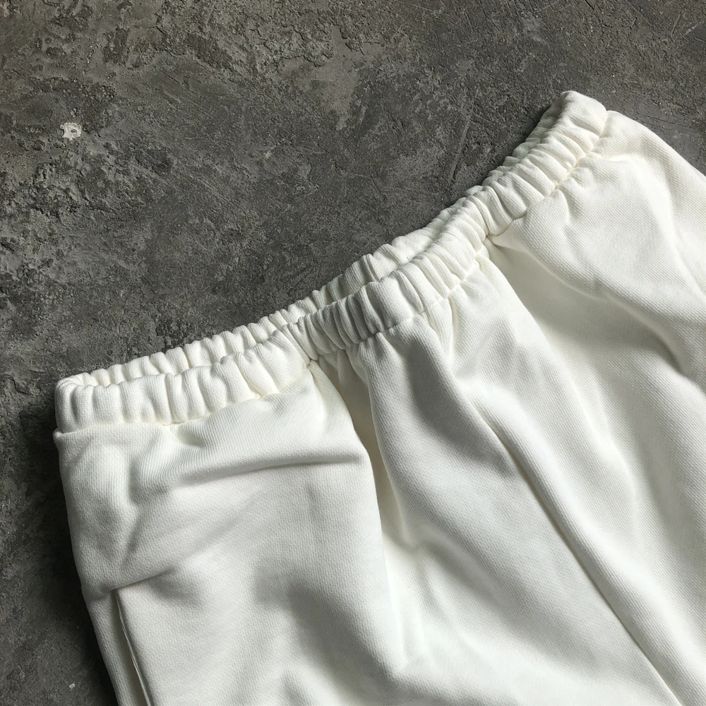 Frog Drift Vultures2 Kanye West Streetwear Best Quality Sweatpants Drawstring 100%Cotton Vintage Casual Pants Trousers For Men 3