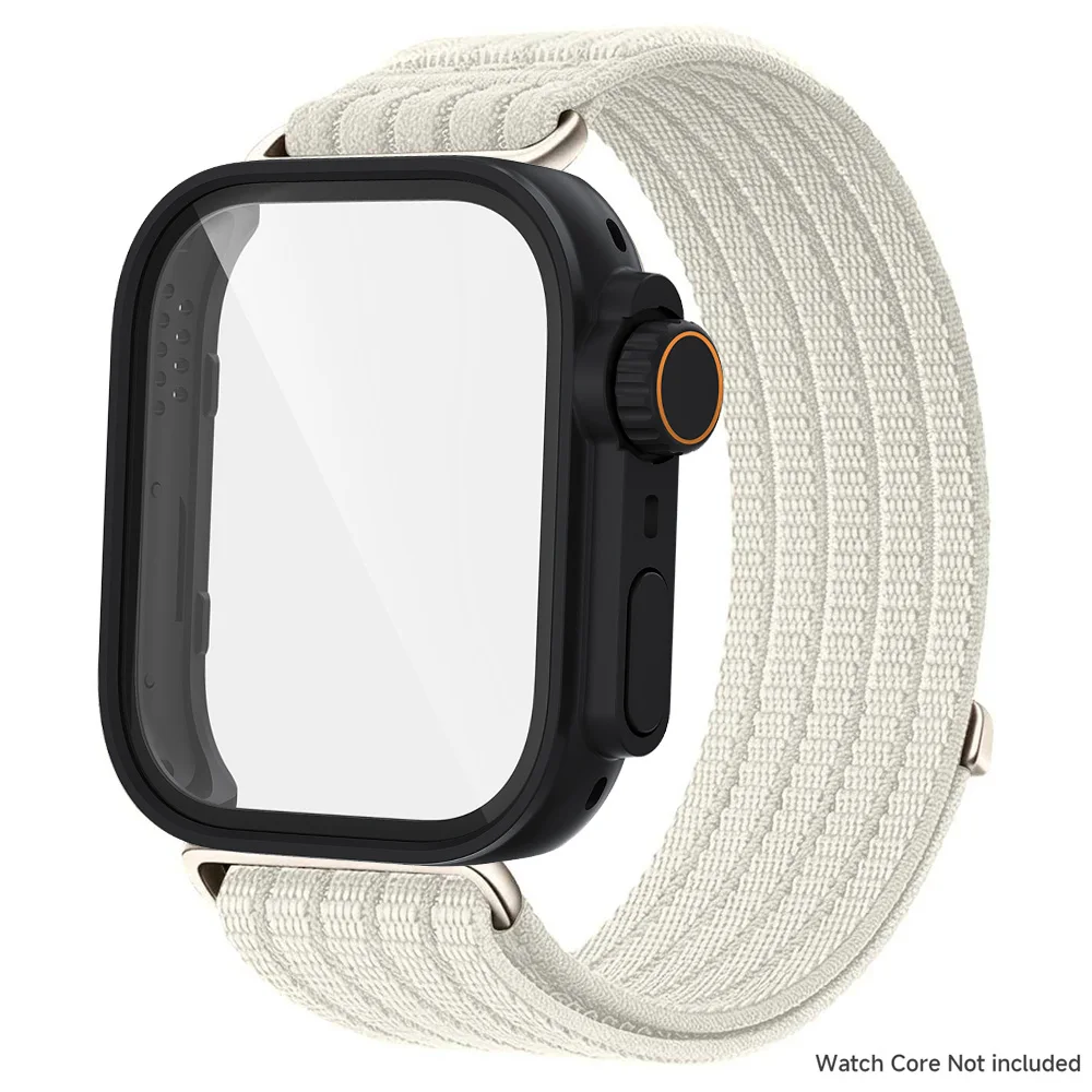Nylon Band Bracelet with Bumper Frame Protector and Glass Screen Guard