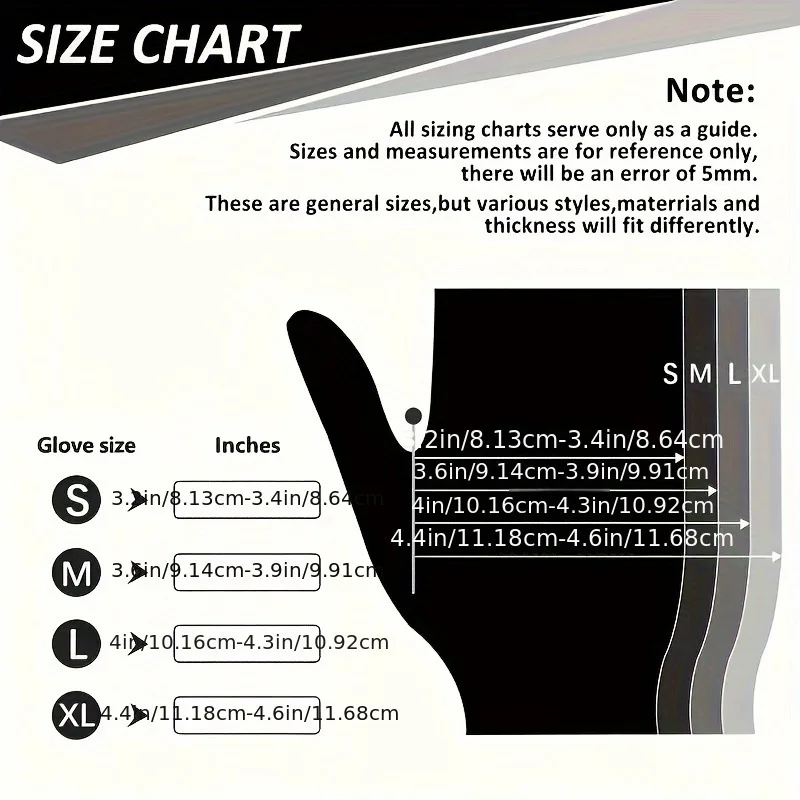 Thickened Disposable Nitrile Gloves for Kitchen Baking Cleaning Hairdressing Waterproof Dishwashing Tattoo Glove odorless