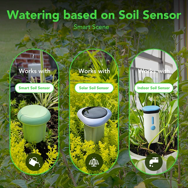 2025 Tuya WIFI Intelligent Watering Device Pump Timed Automatic Drip Irrigation System Remote APP Controller for Garden Terrace 4