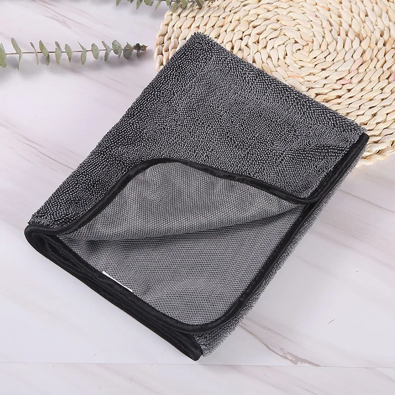 Microfiber Twist car Motorcycle wash towel Professional Car Cleaning Drying Cloth towels for Washing Polishing Waxing Detailing