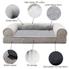 Winter Pet Dog Bed Sofa Deep Sleep Memory Foam Dog Bed Small Medium Large Square Thickened Warm Mat Kennel Dog Products 6