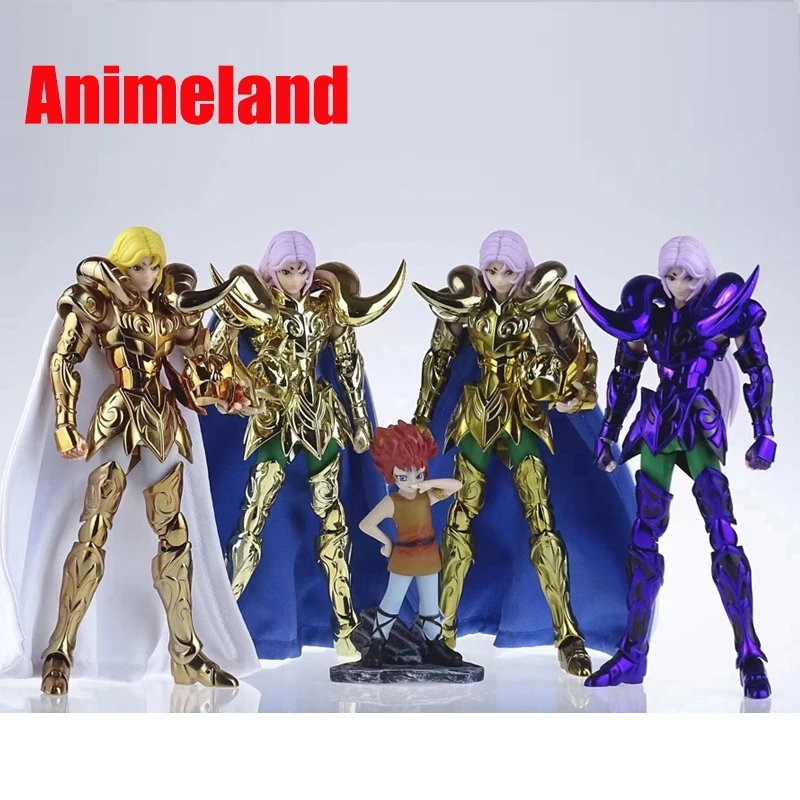 

JM.MST Saint Seiya Myth Cloth EXM/EX Metal Aries Mu Metal Horn 24K/OCE/Dark Gold Knights of the Zodiac Action Figure In Stock