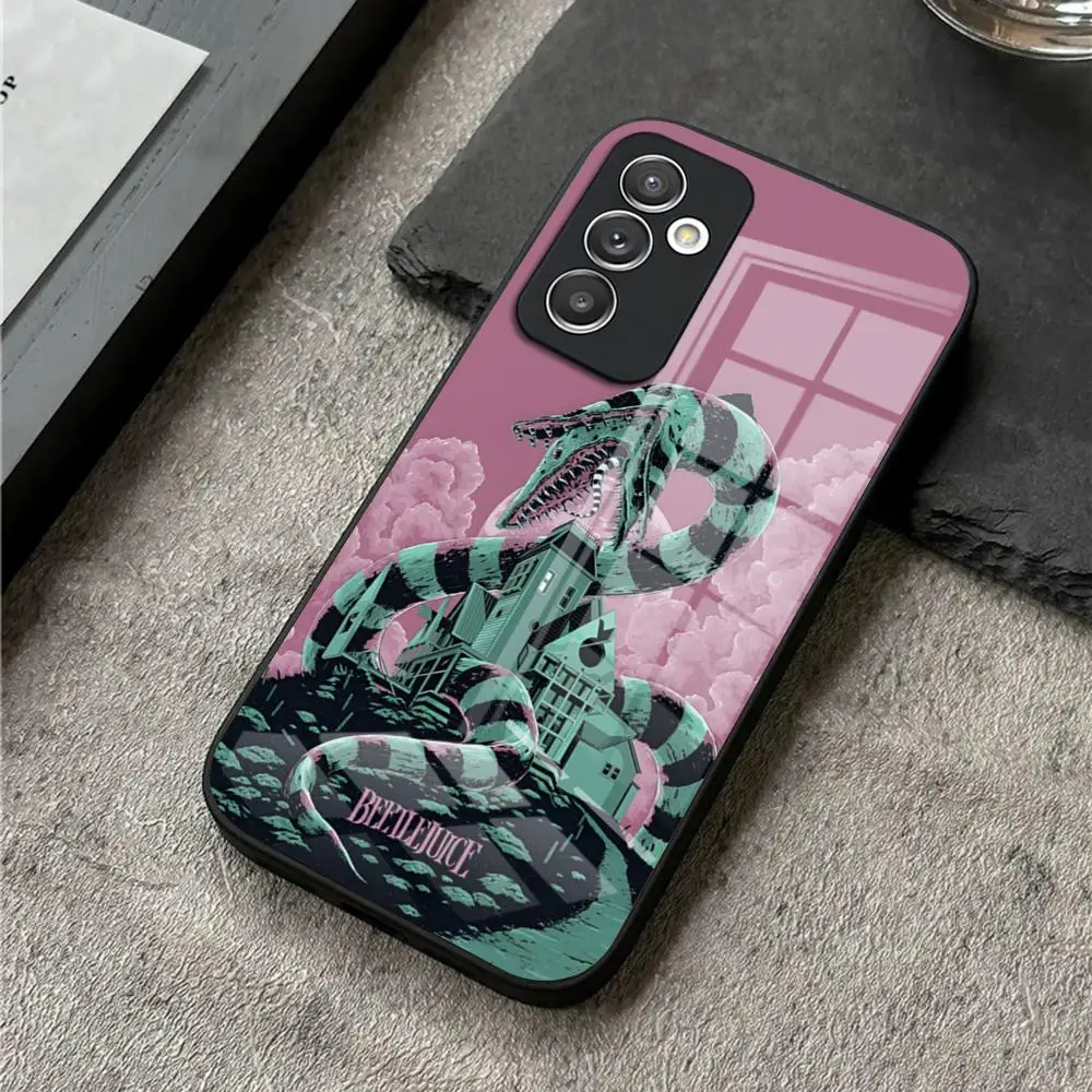 thumbnail image 1 of B-Beetlejuices 2 Phone Case For S24 Ultra Samsung S23 S22 S20 Fe S21 Plus Galaxy A54 A34 A24 A53 M54 Note 20 Glass Cover, 1 of 5
