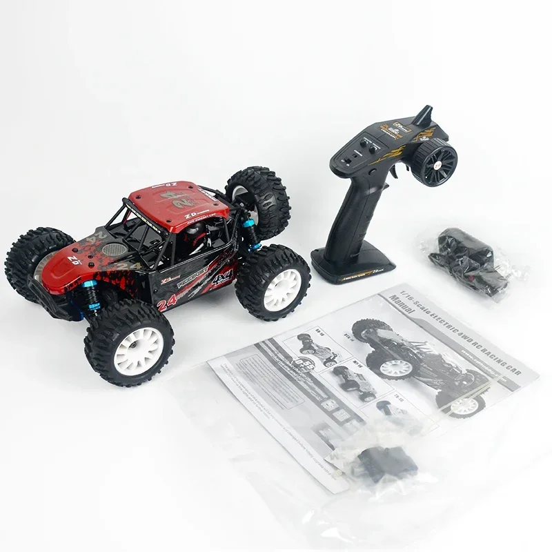 ZD ̽ 1:16  DTK16 귯õ 4WD 縷 Ʈ  ε 峭 ڵ,  RC  ڵ, 45 km/h, 2.4 GHz