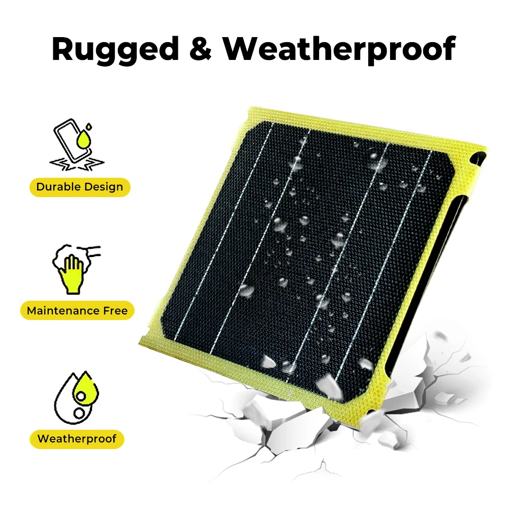 40W Foldable Solar Panel Dual USB + DC Solar Cell Portable Folding Waterproof Charger Outdoor Mobile Power Bank Charger solar charger