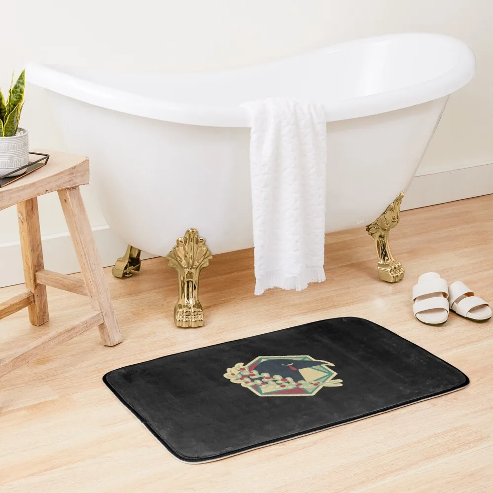 

D20 Druid Bath Mat Bathmat Accessories For Shower And Services
