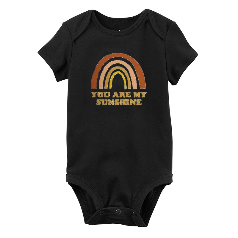 You Are My Sunshine Mamma E Figlia Maglietta Abbinata Ragazza Baby Family Look Shirt Boho Baby Clothes Rainbow Baby 2022