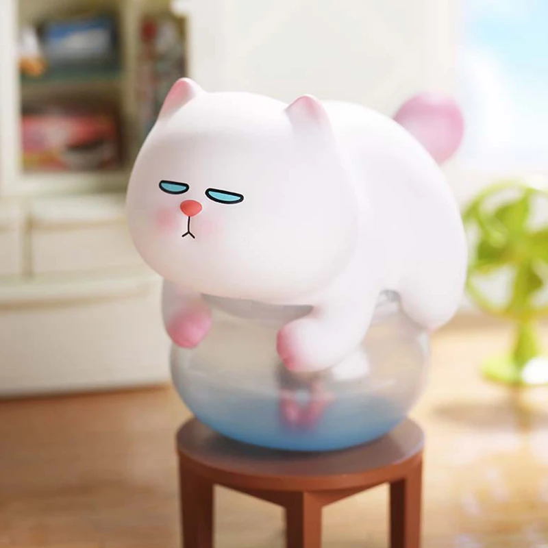 

VIVI CAT Lazily Lying Prone Cat Series Blind Box Toy Doll Cute Anime Figure Gift Girl Birthday Kawaii Christmas