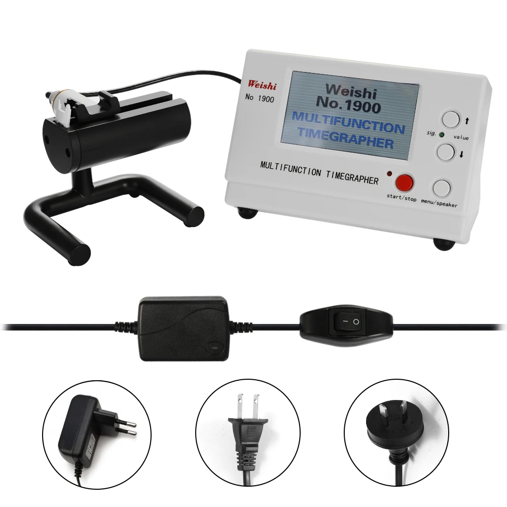 Weishi NO. 1900 Timegrapher Mechanical Watch Timing Tester Machine Multifunction Auto Calibration Timer Machine 2