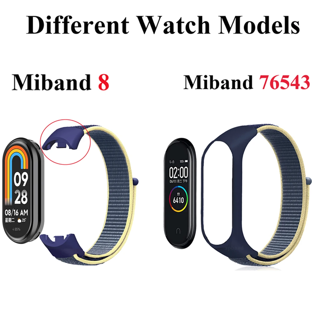 Nylon Sport Loop Strap for Smart Fitness Tracker Watch