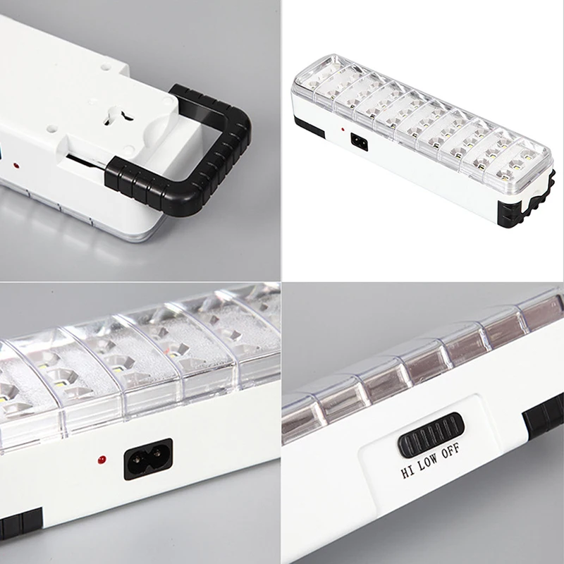 30LED Multi-function Emergency Light Rechargeable LED Safety Lamp 2 Mode  Camping
