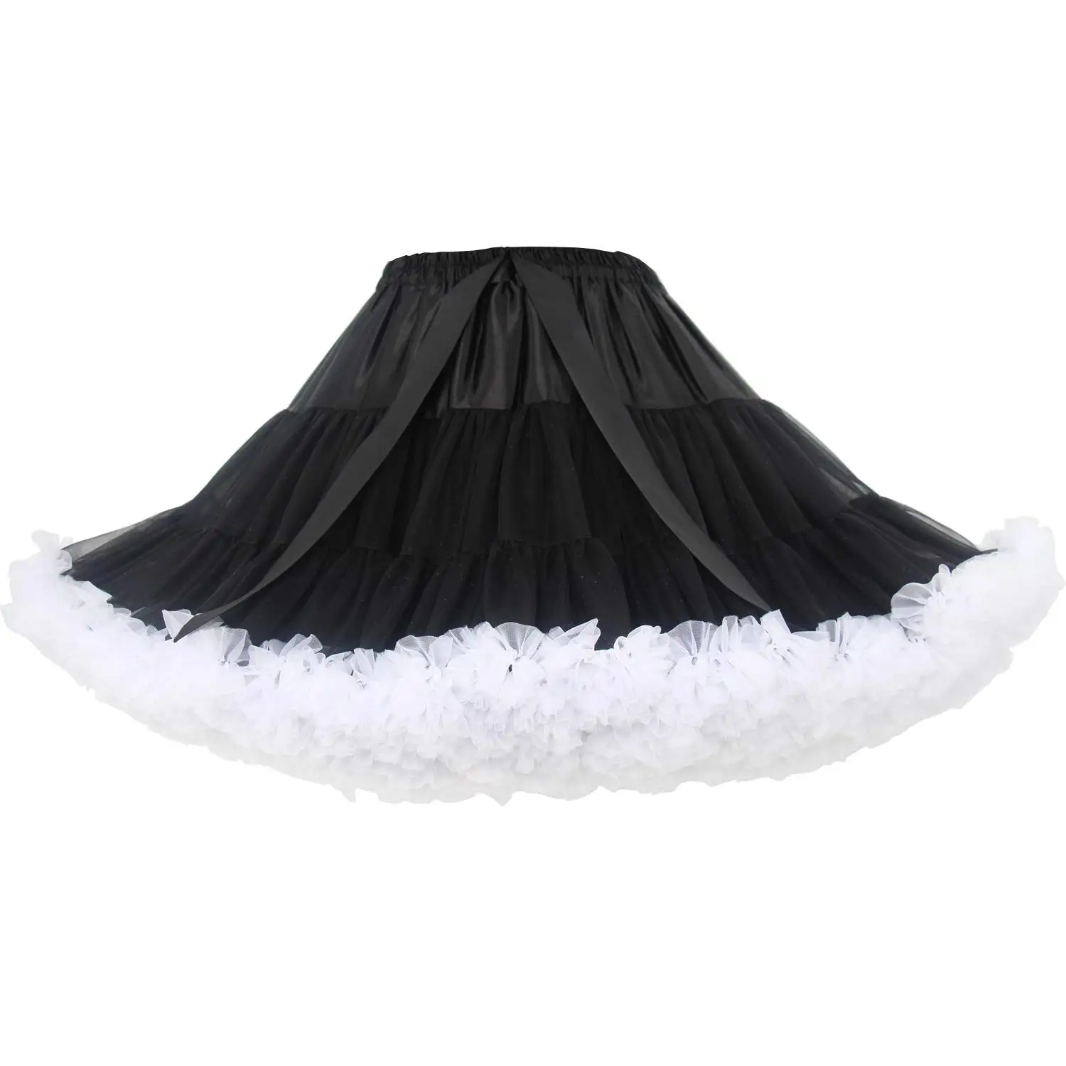 

Girls Bubble Skirt Pettiskirt Tutu Ball Gown Fluffy Wedding Bride Bridal Petticoat Underskrirt 2023
