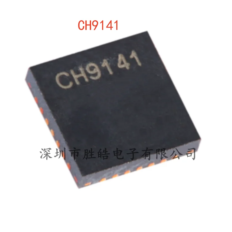 

(10PCS) NEW CH9141 9141 Bluetooth Serial Port Transmission Chip QFN-28 CH9141 Integrated Circuit