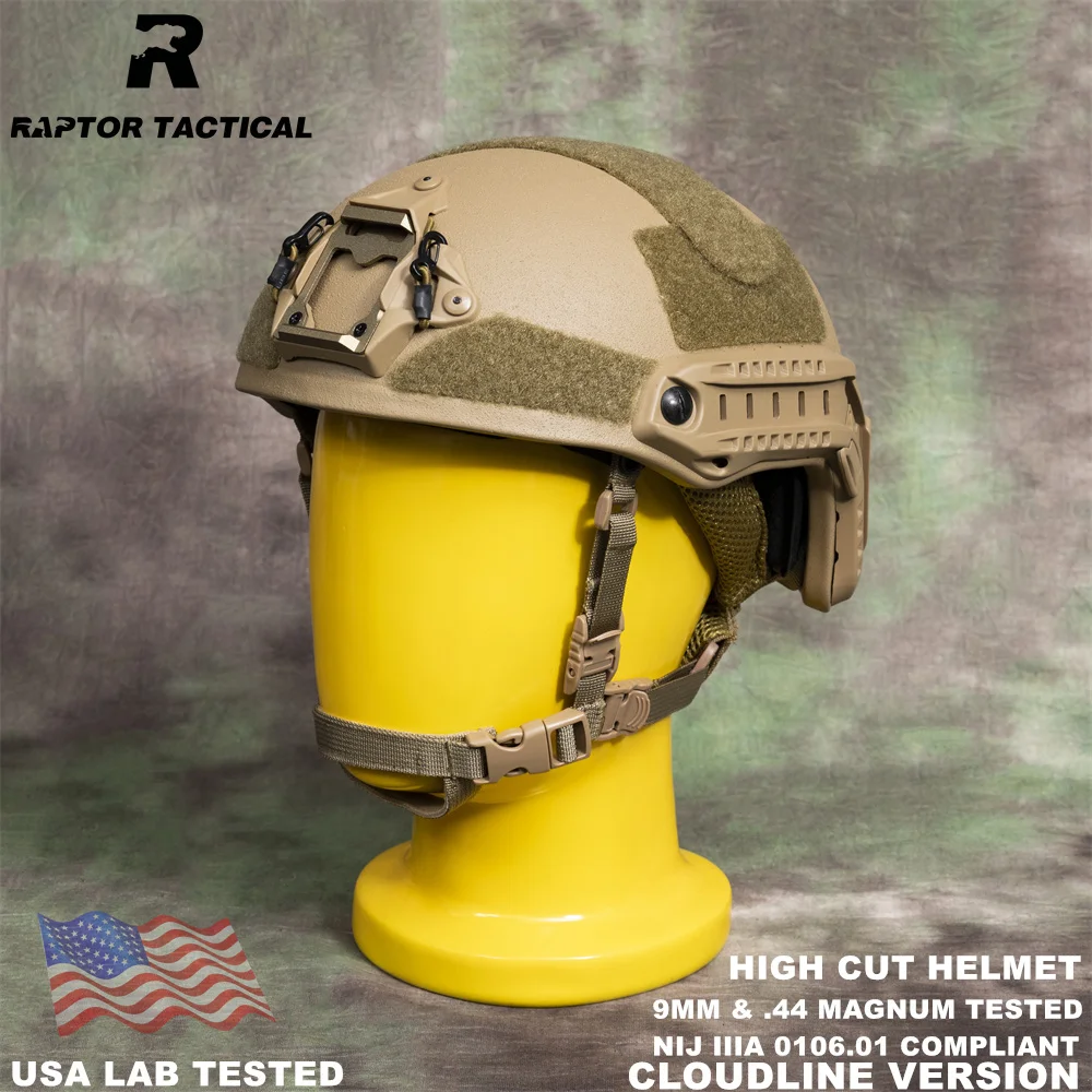 Casque Militaire Pare-balles FAST Certifié 3A 