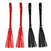 PU Leather Pimp Whip Racing Riding Crop Party Flogger Hand Cuffs Queen Black Horse Riding Whip Equipment 1