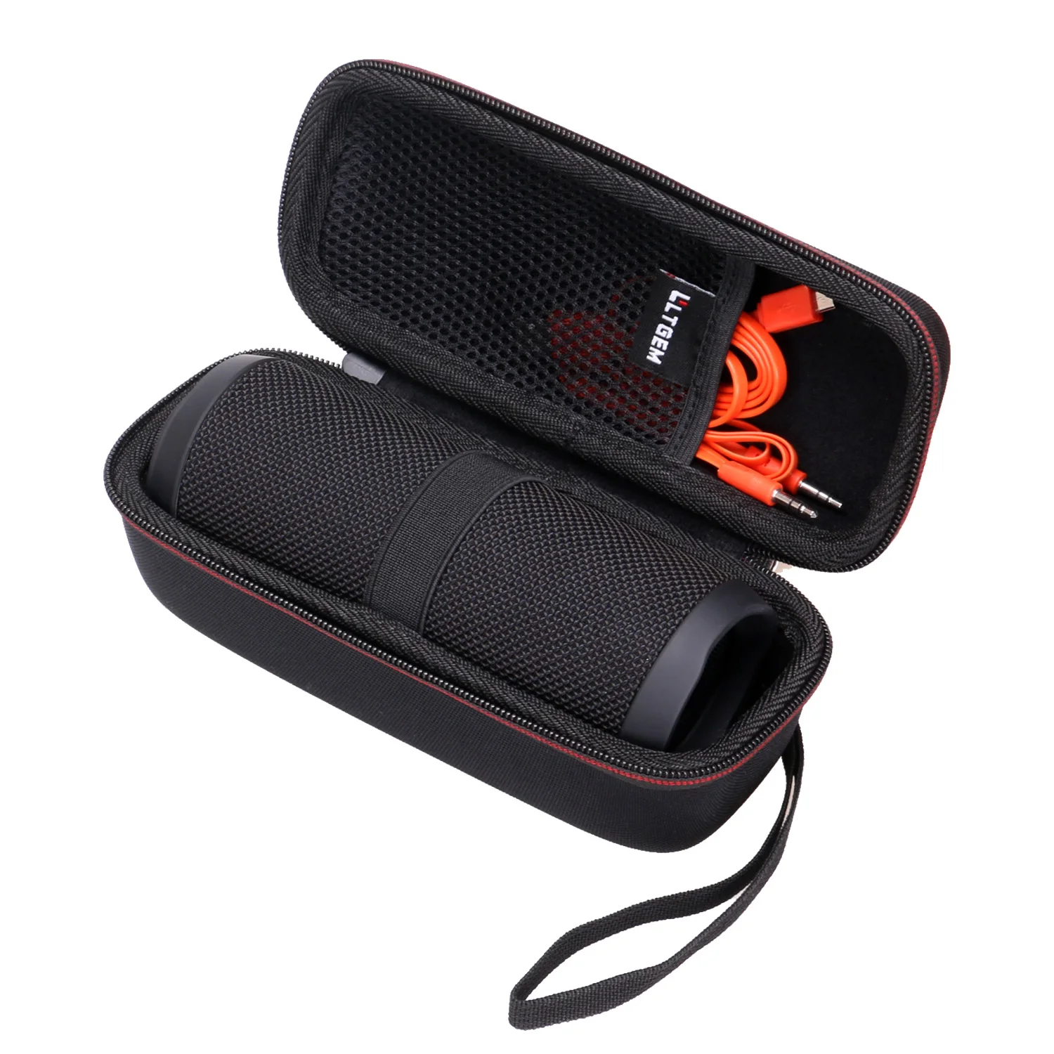 LTGEM EVA Hard Carrying Case for JBL Flip 4 or Sonos Roam Waterproof Portable Speaker