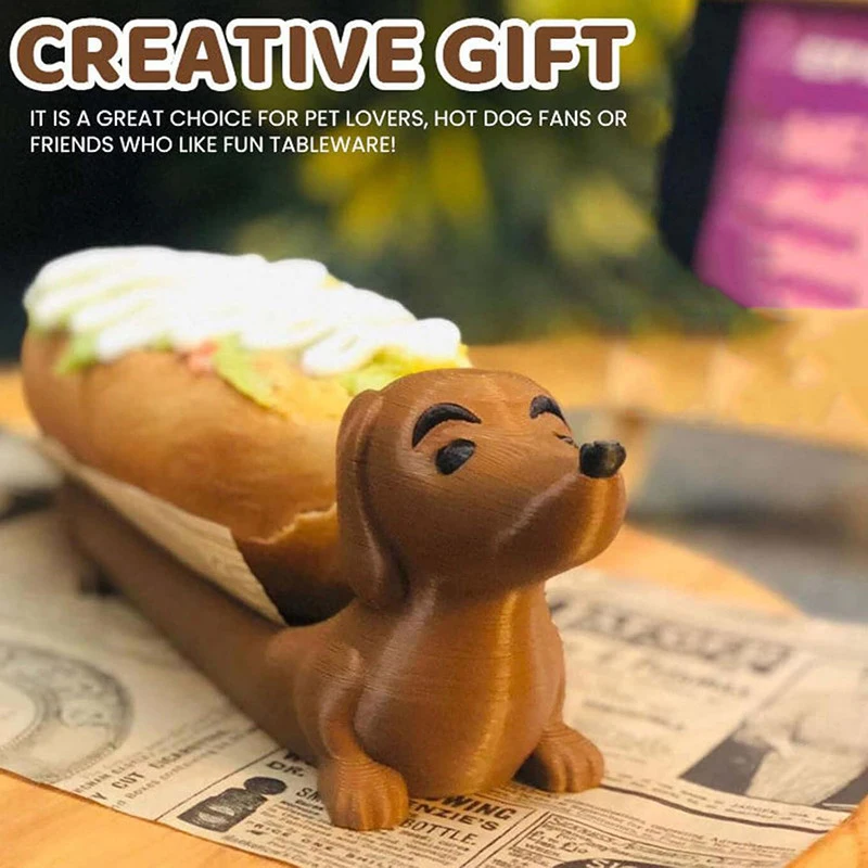 Dachshund Tray Hot Dogs Sushi Serving Tray Home Decor Candy Dish Dachshund Dinner Plat Cute Shaped Sandwiches Puppy Dinnerplate