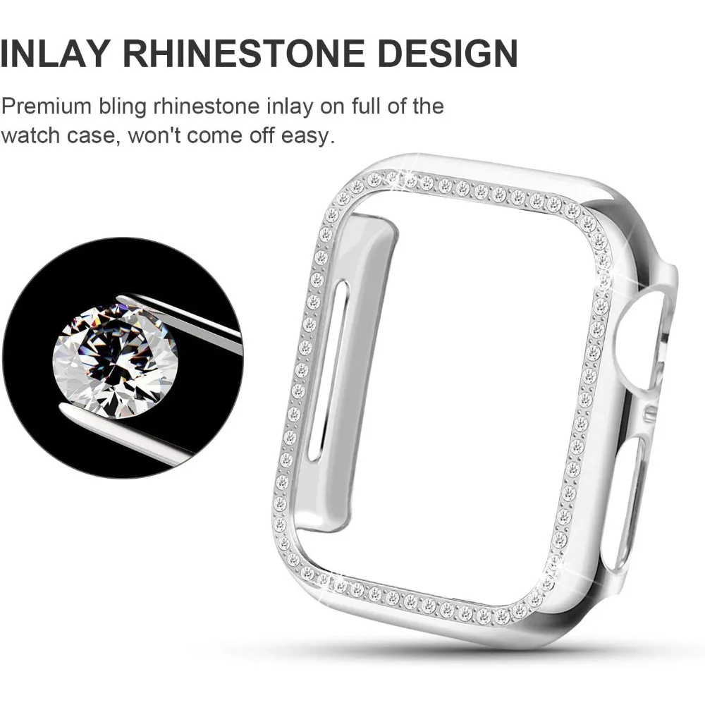 Elegant Diamond-Style Protective Frame