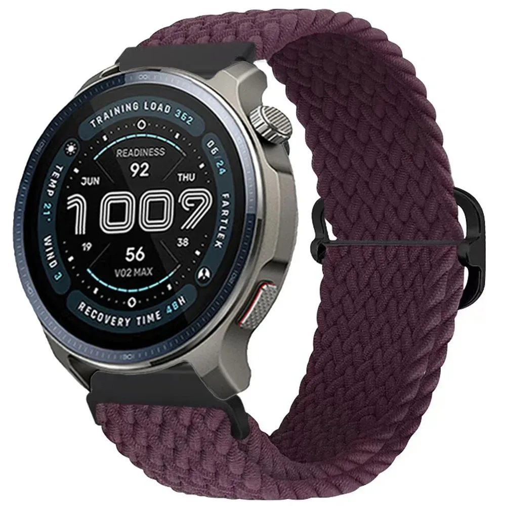 Sport Nylon Strap, 22mm/20mm Adjustable Watchband Bracelet